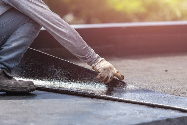 Professional Crawl Space Encapsulation technician working in Hoboken, NJ